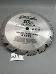 Sears/craftsman Master Combination Saw Blade: 64TPI, 5/8 Arbor, No. 932126. Fixed Price $10.51.