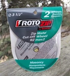 Rotozip RZMAS2 Silicon Carbide Masonry Cut Off Wheel. Fixed Price $19.99.