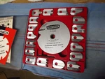 Vintage Sears Craftsman Molding Head Set With 18 Blades # 9-32003. Fixed Price $34.50.