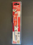 Milwaukee 48-00-5221 Sawzall The Ax With Carbide Teeth Wood Blade 6" 5TPI. Fixed Price $6.99.