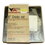 Vermont American 6" Stack Dado Set #26741 8", 9", 10" Table/radial Arm Saw Vg-ln. Fixed Price $20.97.