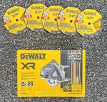 New Dewalt Xr 20V Brushless 7 1/4 Metal Cutting Circular Saw DCS383B + 5 Blades. Fixed Price $499.99.