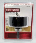 Craftsman 2-1/4" Carbon Hole Saw With Quick Change Shank 966289. Fixed Price $9.95.