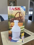 Task Food Chopper White Push Slap Kitchen Tool W/ Original Box Salsa Cutter. Fixed Price $11.99.