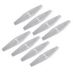 Emiif 8 Pcs Metal Mower Saw Head Replacement Blades Lawn.... Fixed Price $9.76.