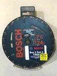 Bosch Construction C3 Sub-micro Impact Dyanite Carbide Saw Blade 7+1/4 24 Teeth. Fixed Price $19.99.