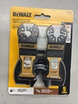 Dewalt DWA425SET Oscillating Blade Assortment 5PC 1-1/4" Wood/general Purpose. Fixed Price $24.99.