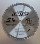 Tenryu 3/8" CF-13550 Cord-free Saw Blade 10MM Arbor Teeth. Fixed Price $26.95.