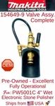 Makita 154649-9 Oem Pre-owned Water Supply Valve Assy. For PW5001C Wet Polisher. Fixed Price $49.95.