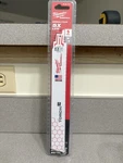 Milwaukee Tool 48-00-5787 9" 14 Tpi The Torch Sawzall Blades (5 Pk). Fixed Price $17.50.