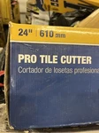 Qep 10624Q Inch Professional Slimline Tile Cutter - Yellow. Fixed Price $67.00.