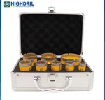 Diamond Drill Bit Hole Saw Set For Ceramic Tile Marble 11PCS/BOX Highdril. Fixed Price $50.00.