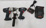 Bosch 18V Tool Set -- Drill (HDH181X) And Impact Driver (25618). Fixed Price $149.95.