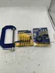 Irwin Tools 1882792/225106/3111001 Countersink Set/ C-clamp/door Install Kit. Fixed Price $45.00.