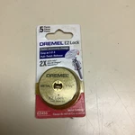 Dremel Metal Cutting Off Wheel EZ456 Lock 1/2" **5 Pieces**. Fixed Price $12.00.