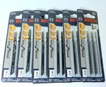 6 Pack Bosch T111C3, 4", 8 Tpi Basic For Wood T-shank Jig Saw Blades,. Fixed Price $19.96.