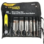Alltrade Trades Pro 6 Pc Wood Chisel Set #835758T 1/4" To 1-1/2" Width Roll Up. Fixed Price $39.99.