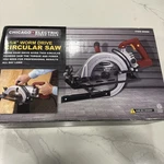 New! Chicago Electric 7-1/4" Worm Gear Drive Circular Saw 13A (4500 Rpm) 68988. Fixed Price $125.00.