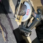 Ryobi One+ 18V Cordless Circular Saw With 4AH Lithium-ion Battery Included. Fixed Price $39.00.