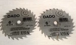 Lot Of Roc-edge 6" Dado 28 Tooth Saw Blade 7944. Fixed Price $14.99.