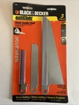 New Oem Black & Decker Navigator Saw 3 Piece Blade Combo Pack 74-598. Fixed Price $25.00.