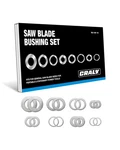 Craly Saw Blade Bushing Set, Arbor Adapter Kit, Set(silver),. Fixed Price $14.76.