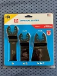 Imperial IBOAV1-3 Variety Pk Oscillating Blades IBOA338 IBOA133 IBOA150. Fixed Price $15.00.