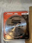 Bauer 7-1/4" Miter & Circular Saw Blade -140T, Thin Kerf, 5/8" Arbor- #20701A-B7. Fixed Price $8.00.