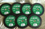 Lot Of 7PC. Norton # 89088 Masonry Cutting Blades 7" X 1/8" 5/8" New Old Stock. Fixed Price $6.63.