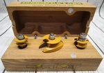 Cmt Sommerfeld 1/2" Junior Raised Panel Router Bit Set Ogee Cutter 800.518.11. Fixed Price $79.95.
