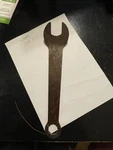 Vintage Delta Rockwell Homecraft Table Saw Arbor Wrench LTA-430. Fixed Price $19.99.