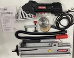 Craftsman 3 1/2 Inch Track-cut Circular Saw With Miter-guide Base & Bag. Fixed Price $53.99.