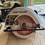 Vintage Sears Craftsman 315.108350 7 1/4" Circular Saw 5000 Rpm Usa Used. Fixed Price $31.99.