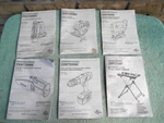 Lot Of 6 Craftsman 19.2 Volt Cordless Tools Operator's Manuals. Fixed Price $14.95.