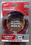 Milwaukee 3-5/8" Big Hawg With Carbide Teeth 49-56-9240. Fixed Price $31.99.