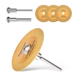 Litkiwi Mini Glasses Cutting 3PCS Diamond Blades & 2PCS Round Shanks, Jade. Fixed Price $21.32.