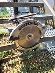 Rockwell SPEEDMATIC-10 Model 510 Circular Saw 10-1/4" Blade Heavy Duty 115V Set. Fixed Price $225.00.