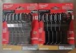 Milwaukee (2 Packs) 5 Piece Wood & Multi-purpose Blade Kit, New Factory Sealed. Fixed Price $38.00.