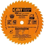 Cmt P12042 Itk Plus 12-IN 42-TEETH 1-IN-BORE General Purpose Circular Saw Blade. Fixed Price $58.00.