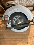 Skilsaw 2 Hp Circular 7-1/4" Blade Electric Wood Cutting Tool. Fixed Price $50.00.