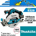 Makita 18V Lxt 165MM Brushless Circular Saw, Cordless Li-ion Skin Only DHS680Z. Fixed Price $234.48.