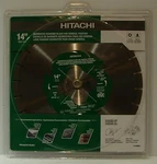 Hitachi 339593 14" Segmented Rim Diamond Blade Fast Brick Block Concrete. Fixed Price $49.91.