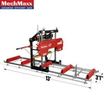 Mechmaxx Kohler 429CC 14HP Engine 32'' Portable SAWMILL,13' Track Length, SM-32. Fixed Price $3799.00.