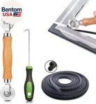 Screen Repair Kit/tool, Roller Steel With Bear, 32 Ft Spline. Fixed Price $19.14.