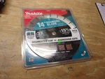 New Makita 14"DIAMOND Blade For Concrete/block/brick/pavers # E-01719 ... Fixed Price $67.00.