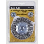 Klutch 4IN. Stringer Bead Twisted Knot Wire Wheel. Fixed Price $14.02.