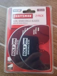 Nos Craftsman 2 Pack 4 Inch Semicircle Blades. #935100. Fixed Price $24.00.
