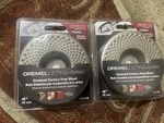 Lot Of 2 Dremel US410 Ultra-saw 4" Diamond Surface Prep Wheels For Rotozip New. Fixed Price $22.54.