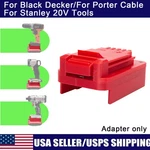 Adapter Craftsman 20V Li-ion Battery Black Decker/for Stanley Tools. Fixed Price $19.95.
