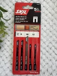 Skil 94906 5PC Jig Saw Blade Set U-shank Wood 10 12 Tpi Swiss Made New. Fixed Price $14.99.